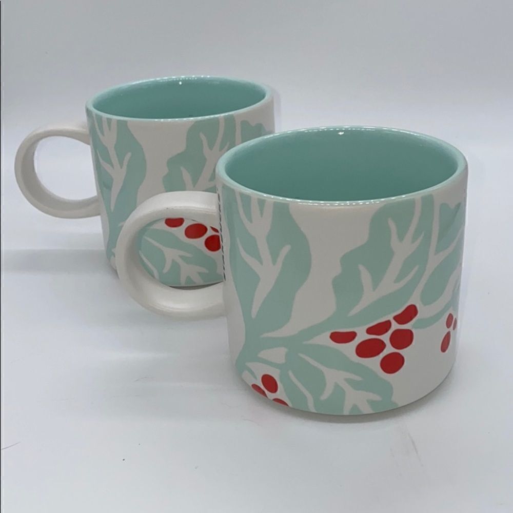 Starbucks Two Floral Mugs Set - Picture 3 of 6